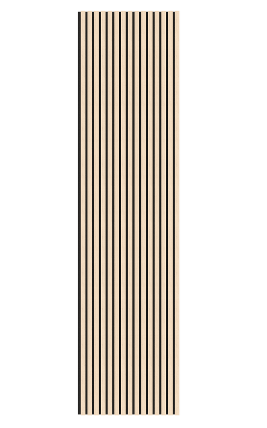 Washed Oak Acoustic Wood Wall Panel Series 1 Sample - Tuda Grass