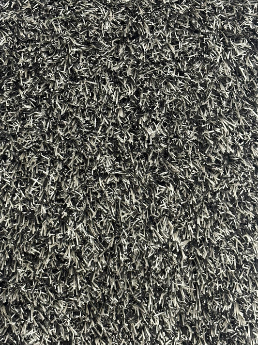 Anthracite 26mm Artificial Grass Sample - Tuda Grass