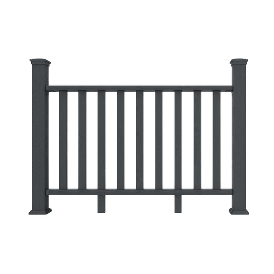 Premium Co-Extrusion Grey Ash Composite 1.5m Balustrade Kit