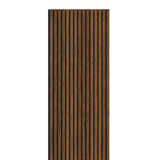 Chestnut Acoustic Wood Wall Panel Series 1 Sample - Tuda Grass