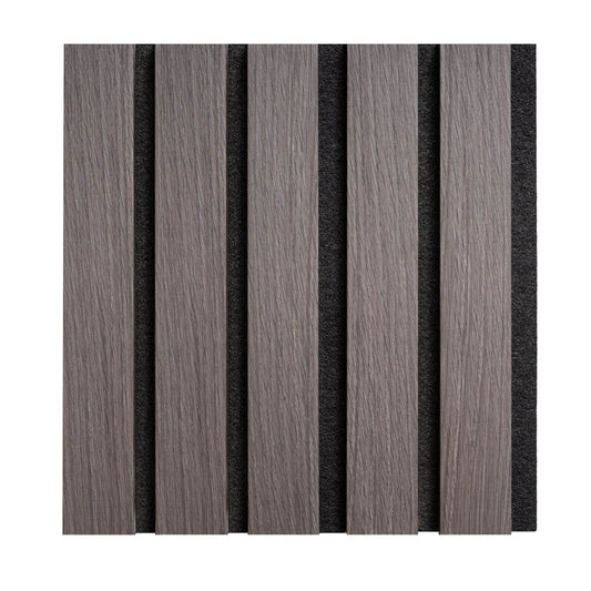 Rovere Black Premium Acoustic Wood Wall Panel Sample - Tuda Grass