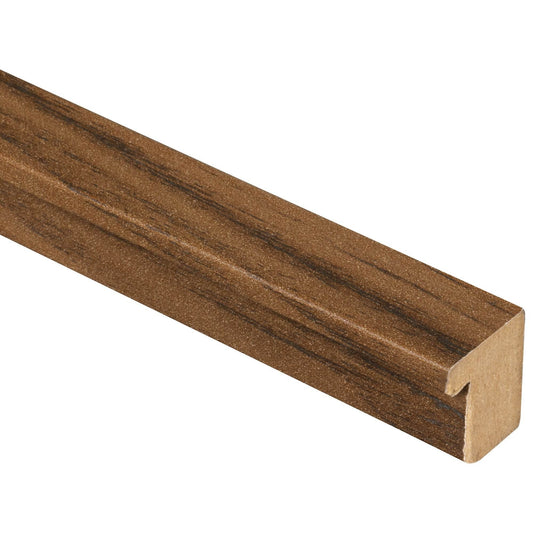 Walnut Premium Acoustic Wood Wall Panel End Bar Piece Trim - 260cm - Tuda Grass