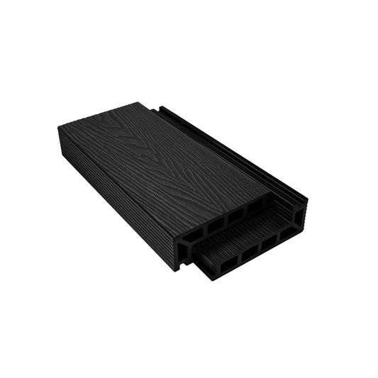 Black Composite Woodgrain Step Edge 3.6m