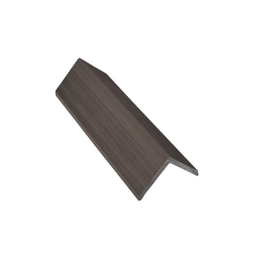 Premium Co-Extrusion Decking L/Angle Trims 3.6m - Walnut