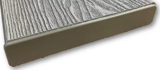Ash Composite Decking End Cap for 4.8m Boards