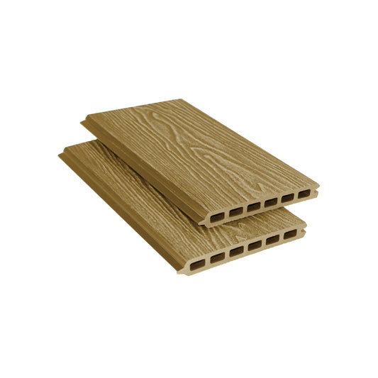 Composite Woodgrain Fencing Slat - Maple - 1.8m