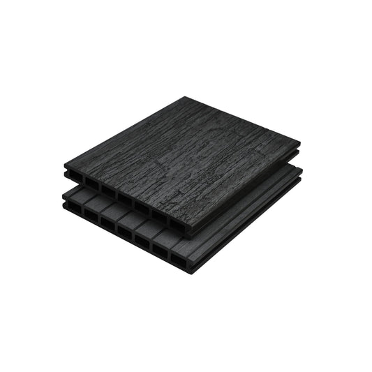 Dark Grey Wide Max Woodgrain Board 3.66m - Tuda Grass