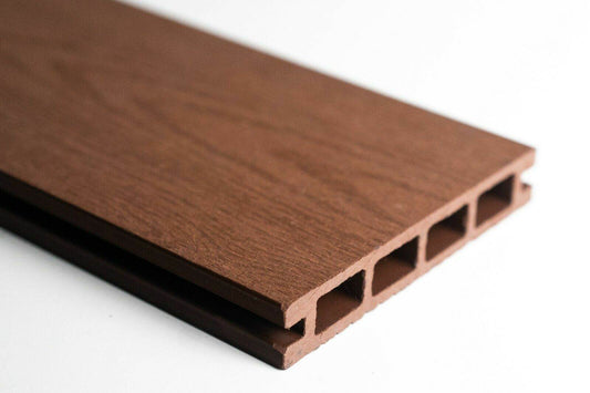 Autumn Eco Composite Decking Sample - Tuda Grass