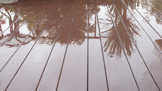 Simple Ways to Stop Your Composite Decking Feeling Slippy - Tuda Grass
