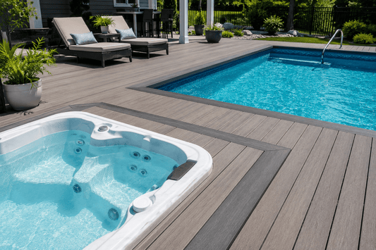 Composite Decking Around Pools And Hot Tubs: Key Considerations