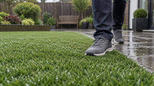 Is Artificial Grass Slippery When Wet?