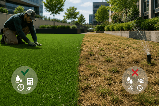 Why Commercial Landscapers Are Moving Away from Natural Turf
