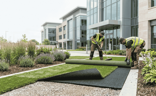 why shockpads are becoming standard in commercial landscaping projects