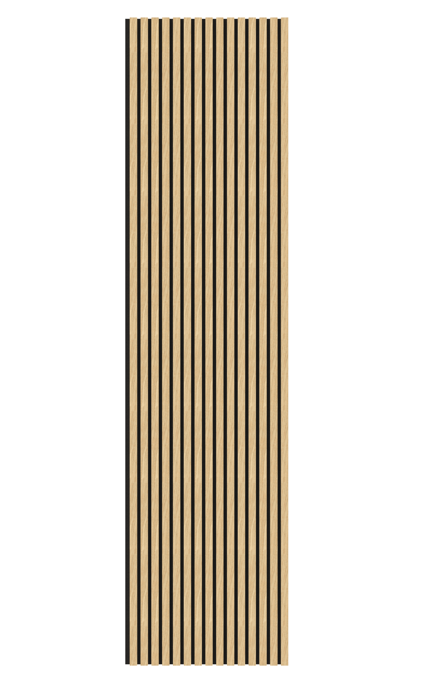 Oak Acoustic Wood Wall Panel Series 1 Sample - Tuda Grass