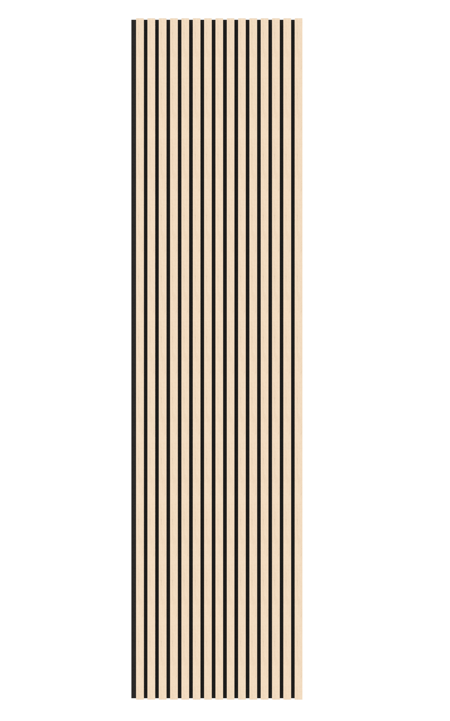 Washed Oak Acoustic Wood Wall Panel Series 1 Sample - Tuda Grass