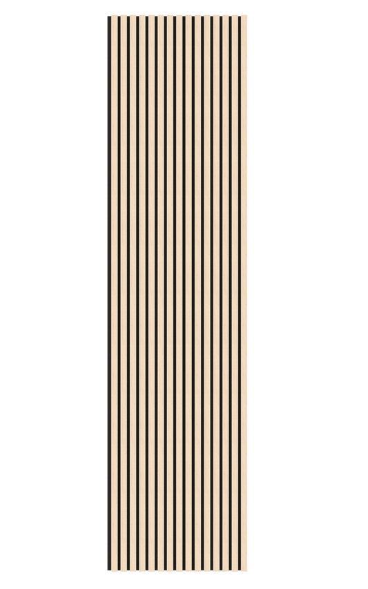 Washed Oak Acoustic Wood Wall Panel Series 1 Sample - Tuda Grass