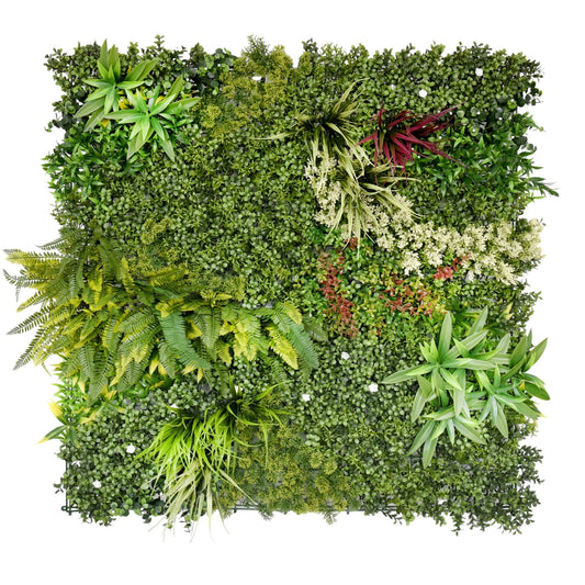 Enchanted Eden - Artificial Living Wall 1m x 1m - Pack of 3