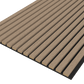 Walnut Acoustic Wood Wall Panel Series 1 Sample - Tuda Grass