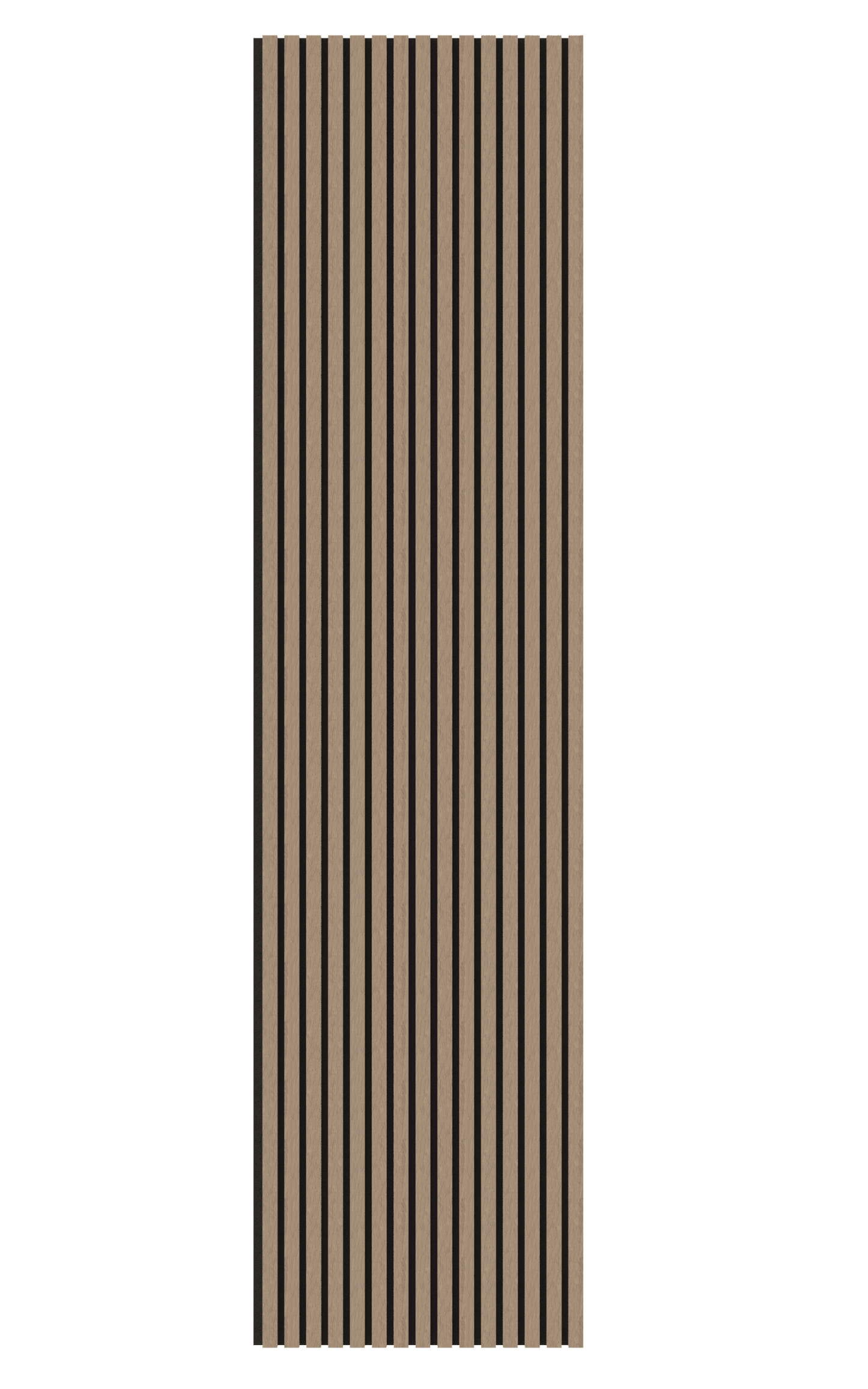 Walnut Acoustic Wood Wall Panel Series 1 Sample - Tuda Grass