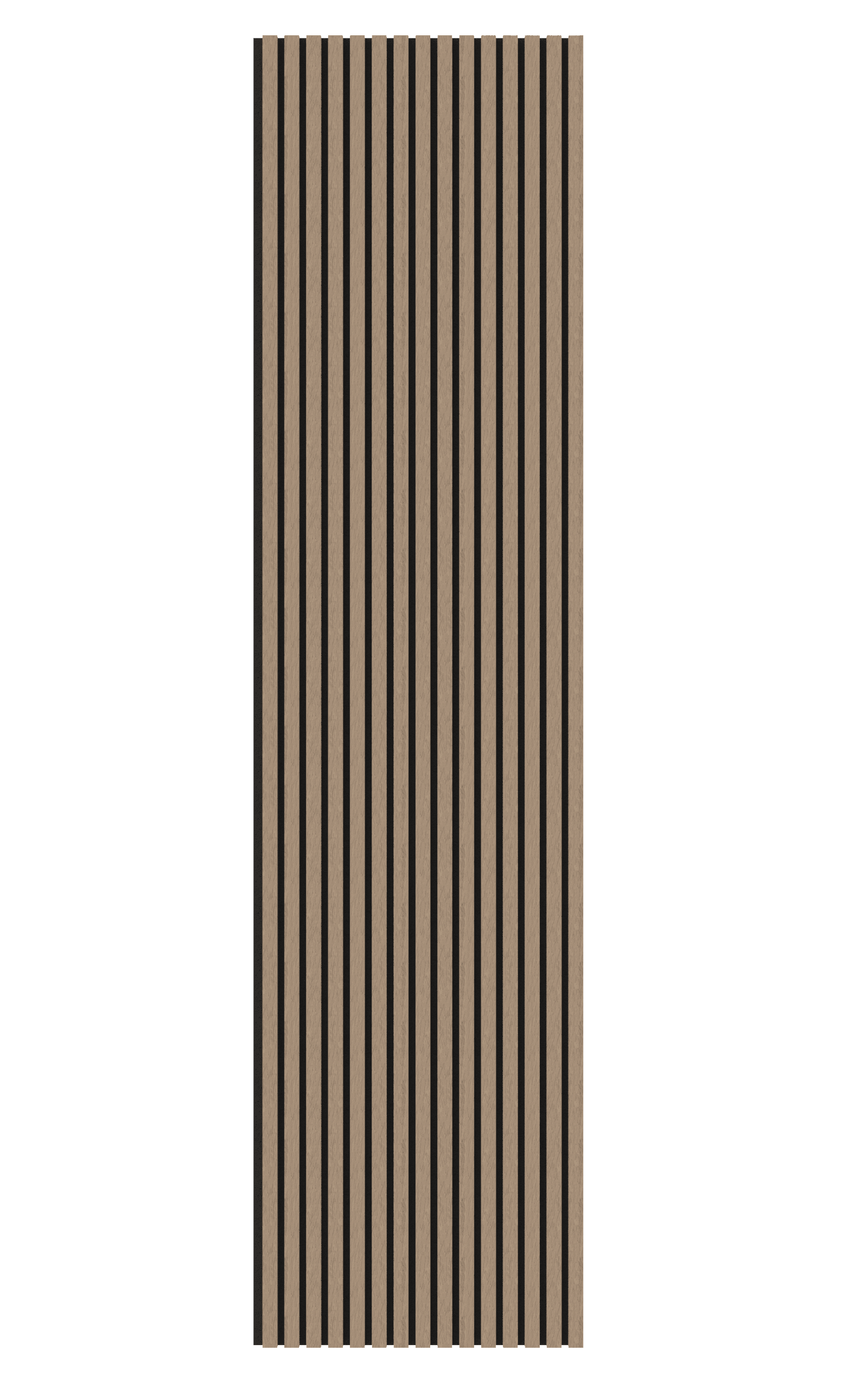 Walnut Acoustic Wood Wall Panel Series 1 Sample - Tuda Grass