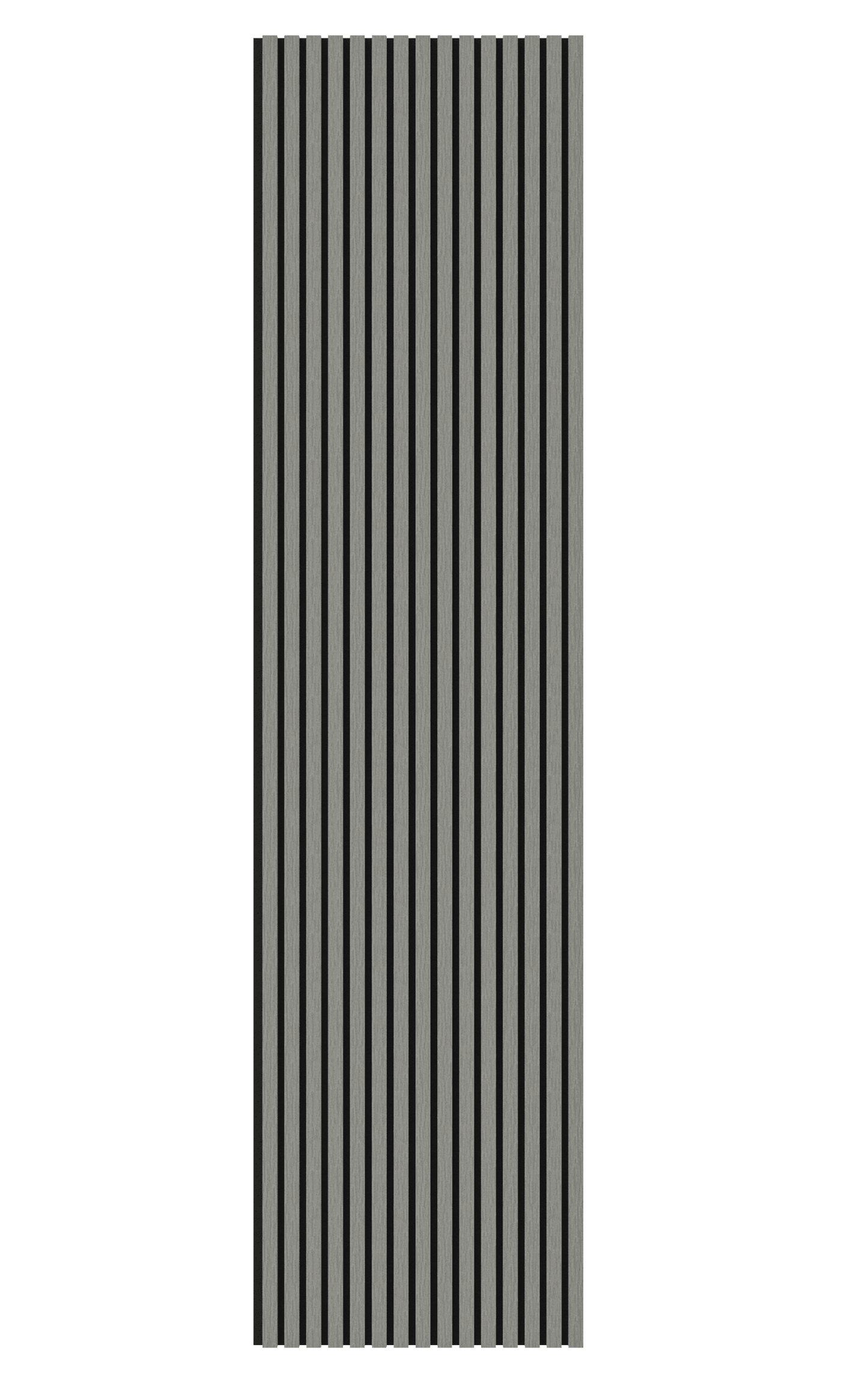 Grey Acoustic Wood Wall Panel Series 1 Sample