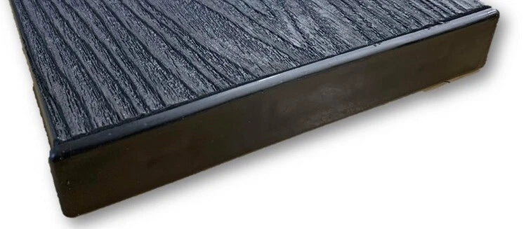 Black Composite Decking End Caps – Fits 3.6m & 4.8m Board
