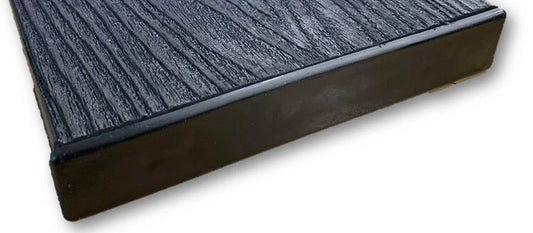 Black Composite Decking End Caps – Fits 3.6m & 4.8m Board