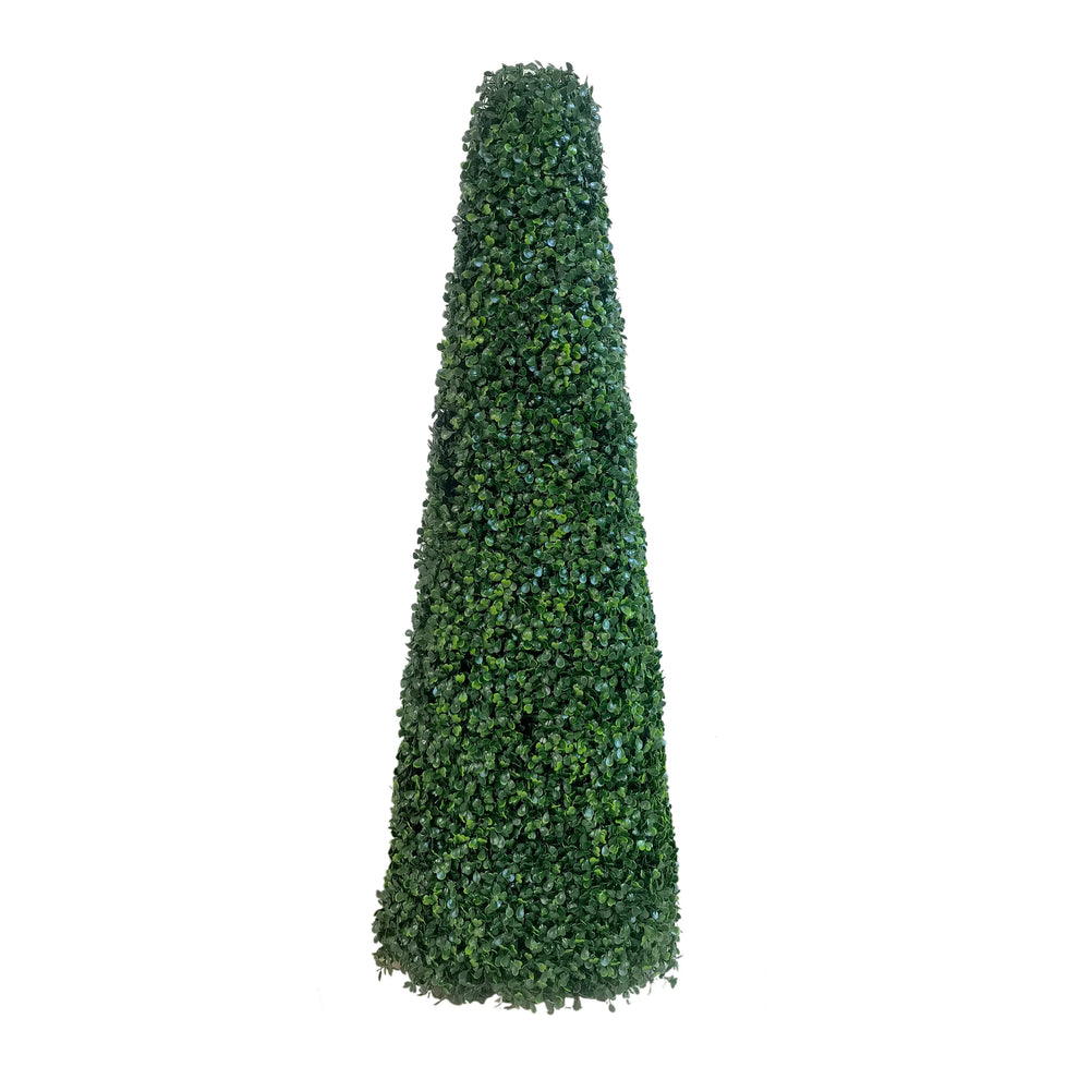 Artificial Pyramid Obelisk Boxwood Topiary Trees | Tuda Grass