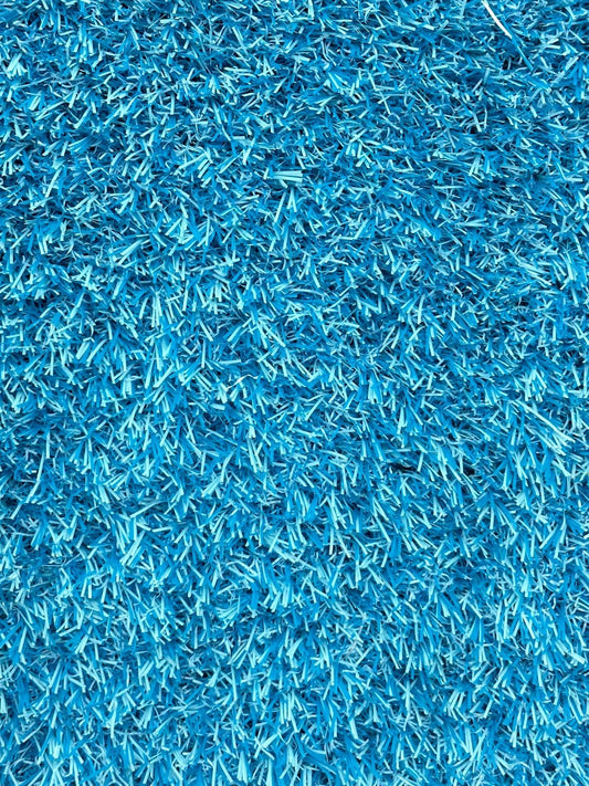 Blue  26mm Artificial Grass