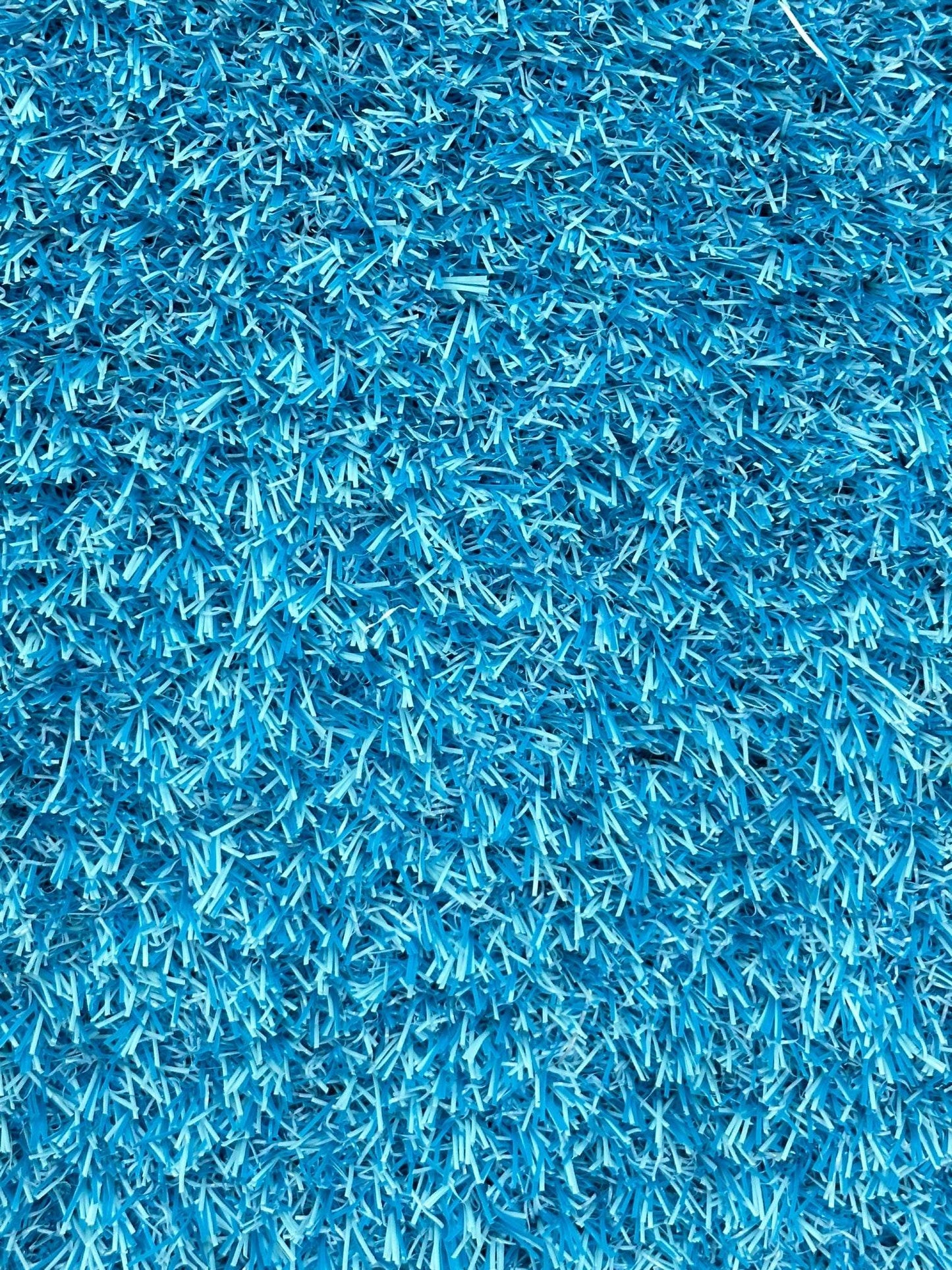 Blue Artificial Grass Sample – Tuda Grass