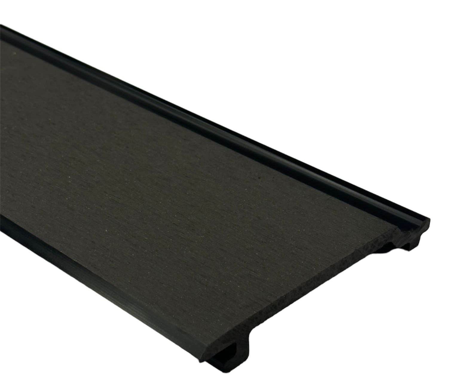 Composite Smooth Cladding - Black - Tuda Grass
