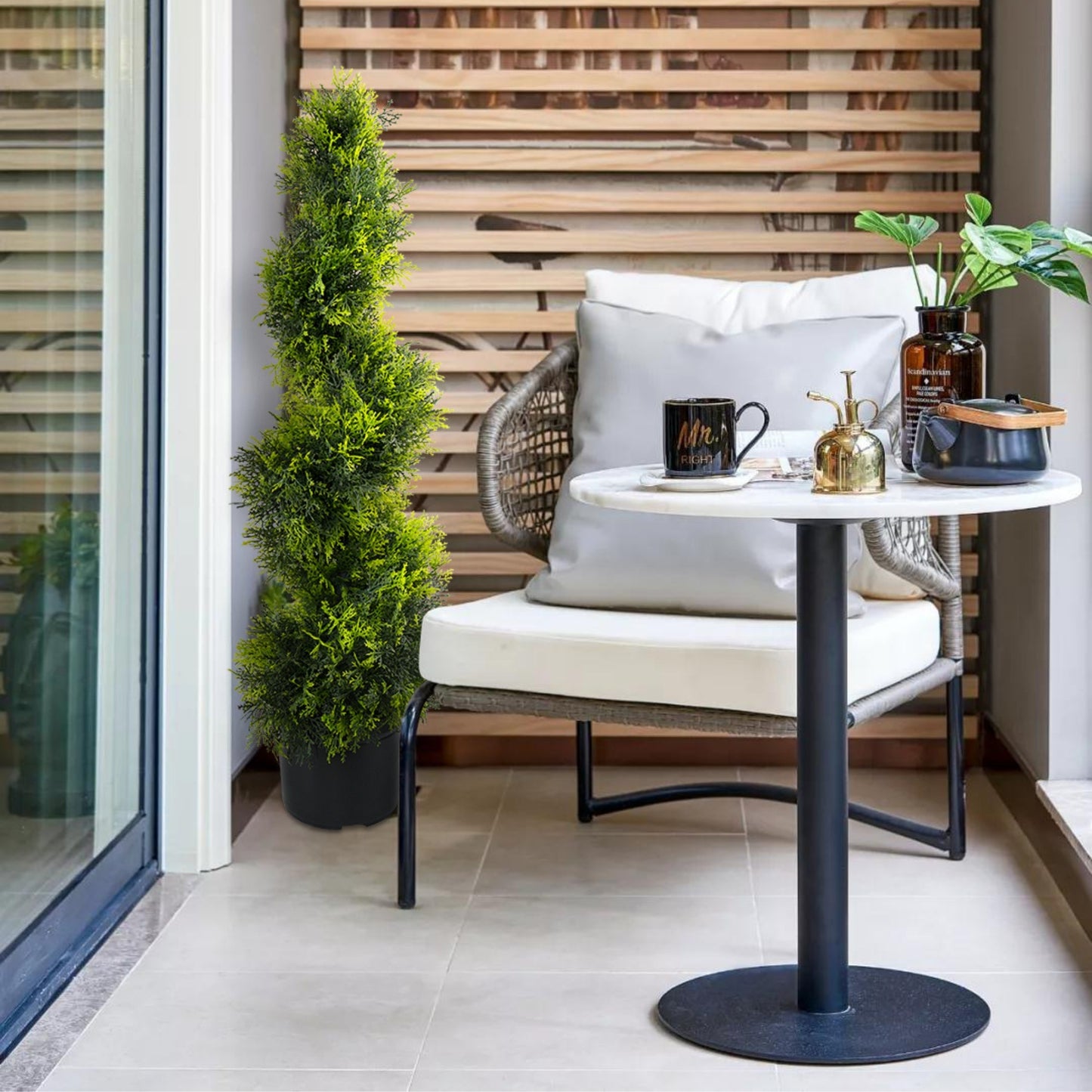 Artificial Cedar Spiral Trees