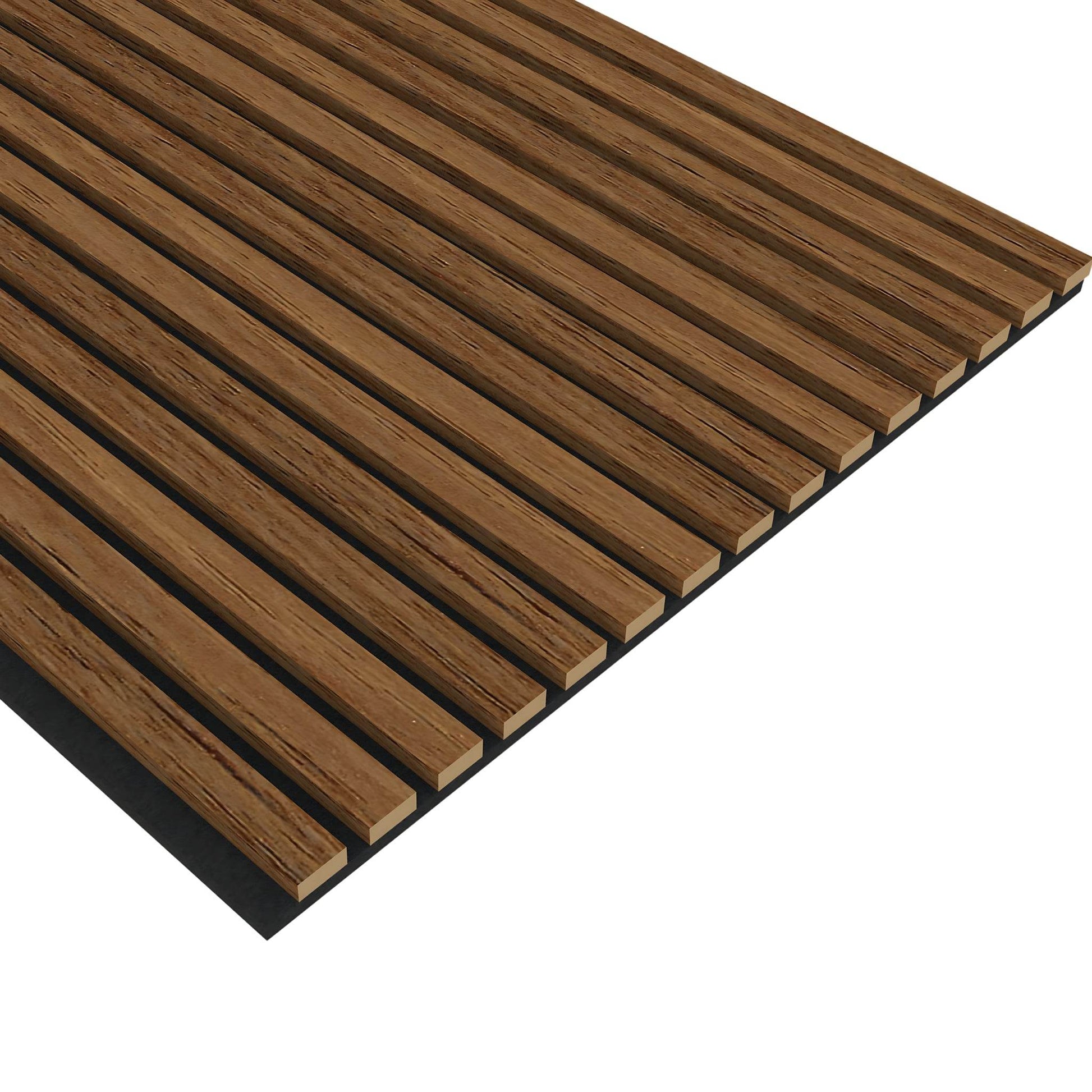 Chestnut Acoustic Wood Wall Panel Series 1 Sample - Tuda Grass