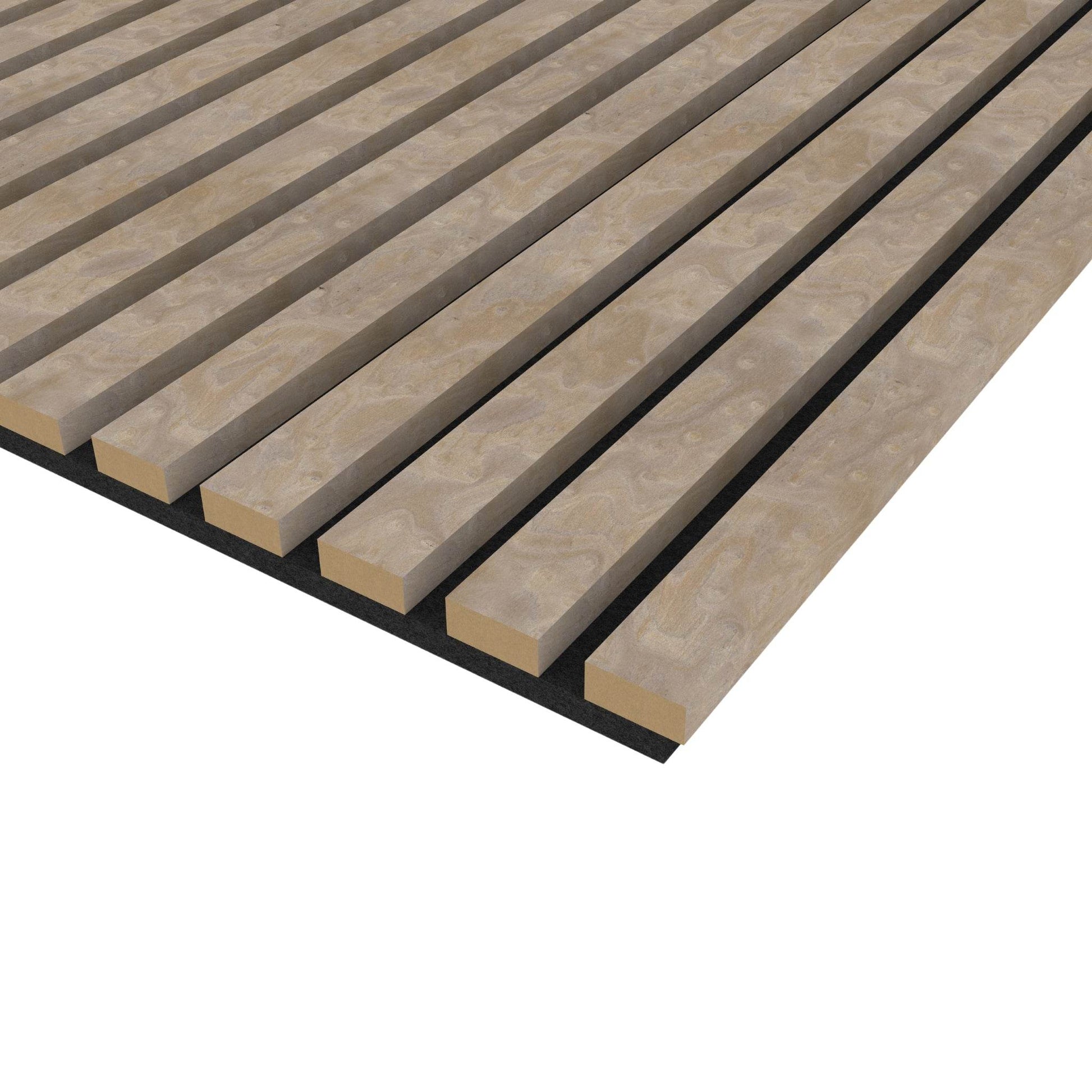 Stone Acoustic Wood Wall Panel Series 1 Sample - Tuda Grass