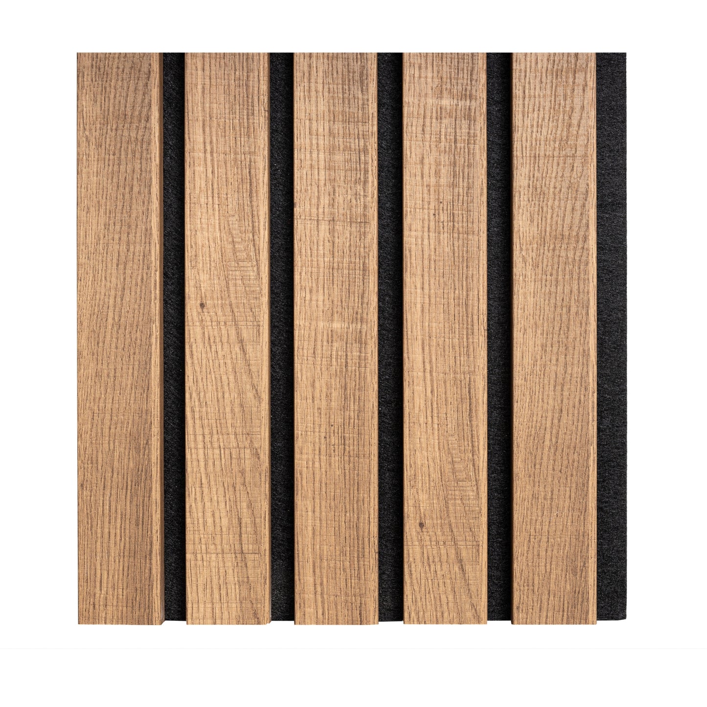 Dark Oak Premium Acoustic Wood Wall Panel Sample
