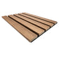 Dark Oak Premium Acoustic Wood Wall Panel Sample