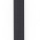 Black Acoustic Wood Wall Panel Wide Slat Series 2 - 240x60cm - Tuda Grass