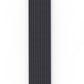 Black Acoustic Wood Wall Panel Wide Slat Series 2 - 240x60cm