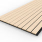 Washed Oak Acoustic Wood Wall Panel Wide Slat Series 2 - 240x60cm