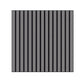 Grey Acoustic Wood Wall Panel Tiles Series 1 - 60x60cm (4 Pack)