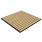 Oak Acoustic Wood Wall Panel Tiles Series 1 - 60x60cm (4 Pack) - Tuda Grass