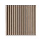 Smoked Oak Acoustic Wood Wall Panel Tiles Series 1 - 60x60cm (4 Pack)