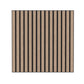Smoked Oak Acoustic Wood Wall Panel Tiles Series 1 - 60x60cm (4 Pack) - Tuda Grass