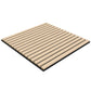 Washed Oak Acoustic Wood Wall Panel Tiles Series 1 - 60x60cm (4 Pack) - Tuda Grass