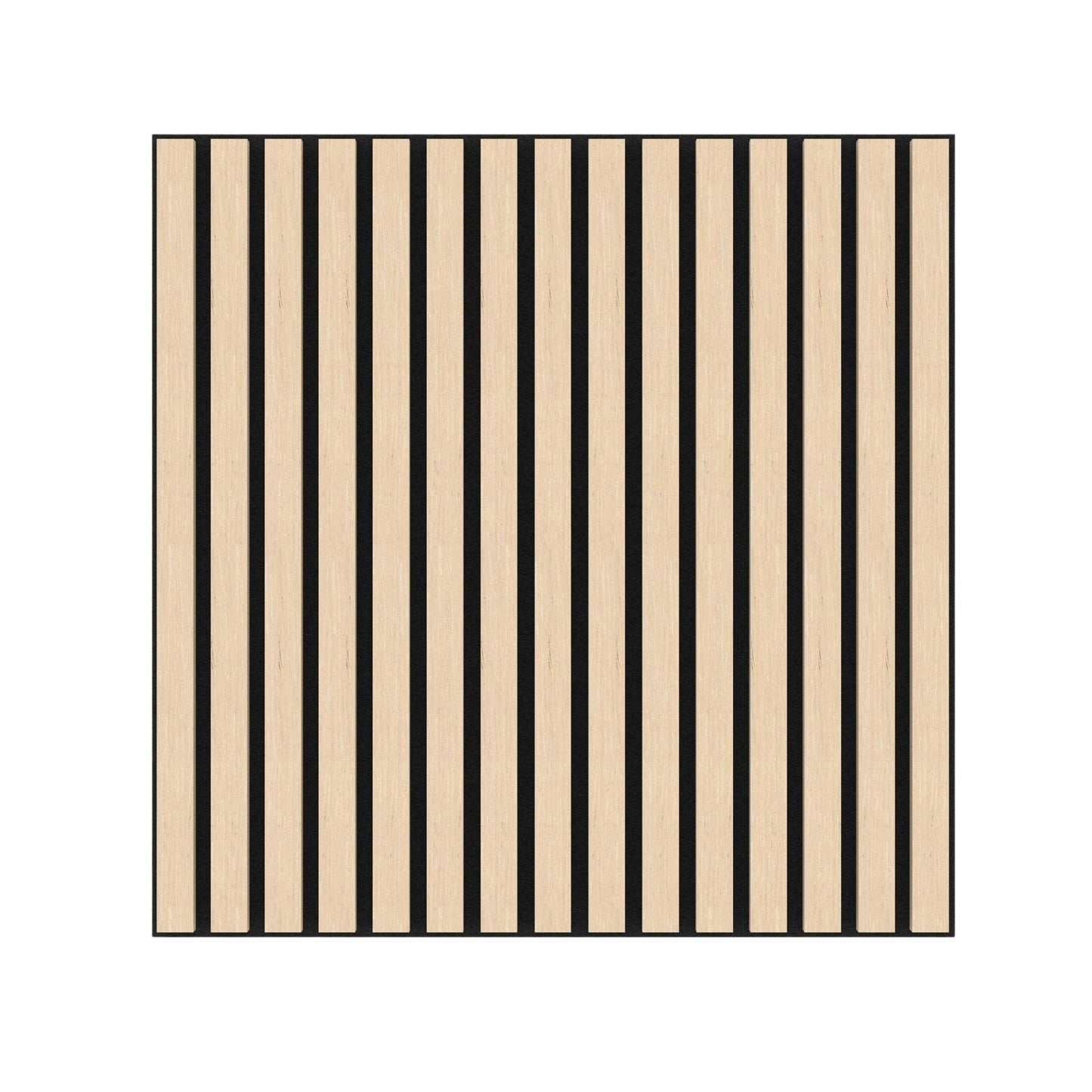 Washed Oak Acoustic Wood Wall Panel Tiles Series 1 - 60x60cm (4 Pack) - Tuda Grass