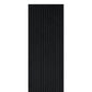 Black Velour Acoustic Panel Curved Slat Sample - Tuda Grass