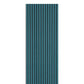 Blue Velour Acoustic Panel Curved Slat Sample - Tuda Grass