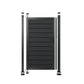 Black Woodgrain Composite Fence Standard Gate Kit | 950 x 1753mm