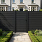 Black Woodgrain Composite Fence Standard Gate Kit | 950 x 1753mm
