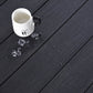 Co-Extrusion Duo Composite Decking Board 3.66m - Light Grey/Anthracite - Tuda Grass